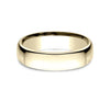 Benchmark 14K White Gold Euro-Dome Comfort Fit Men's Wedding Band EUCF15514K
