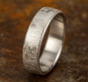 Benchmark THE AURORA Euro Dome 14K White Gold 6.5MM Men's Band EUCF56507014KW10