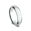 Benchmark High Dome Comfort Fit 5mm Men's Band HDCF15014KW