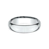 Benchmark High Dome Comfort Fit 5mm Men's Band HDCF15014KW