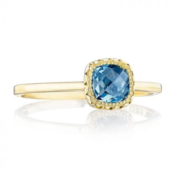 Tacori Petite Cushion Bloom Ring SR23733FY