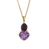 Vianna Brasil 18K Yellow Gold Rhodolite Pendant Necklace Y1210ARO.P1
