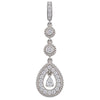 18K White Gold Diamond Necklace
