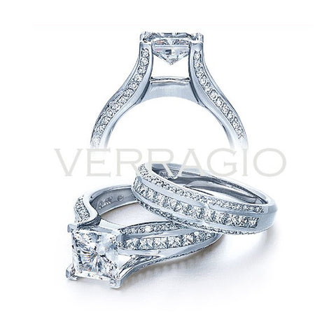 Verragio Princess Center Diamond Engagement Ring Classico 0262P
