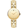 Movado Women's Sapphire Yellow Gold-plated Diamond Watch 0606817