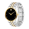 Movado Museum Classic Two Tone Diamond Men's Watch 0607202