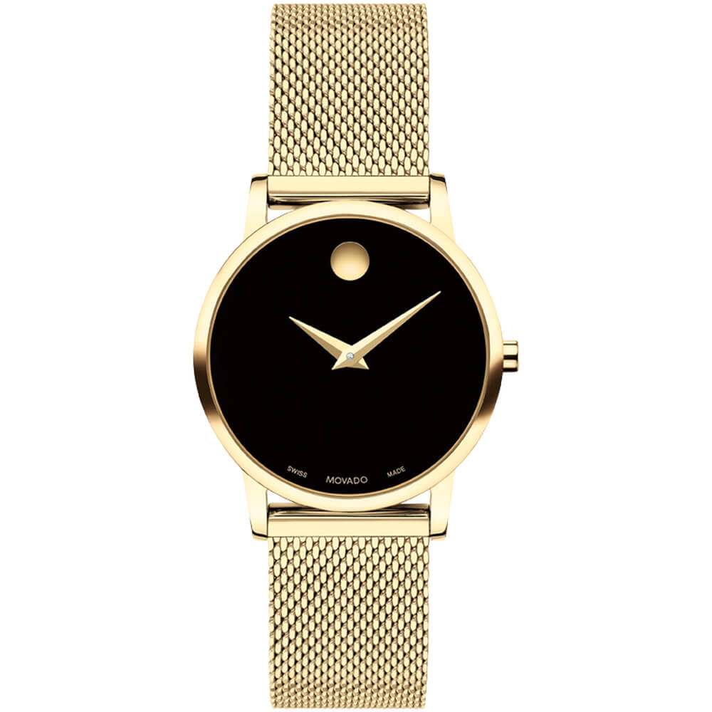 Yellow Gold Real Gold Movado Watch Movado Women's Museum Classic