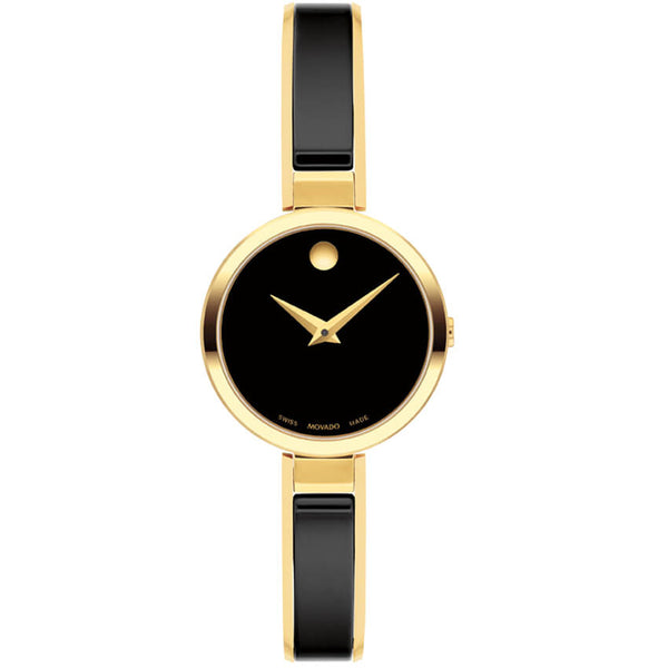 Movado Moda Black Museum Dial Women's Watch 0607714