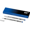 Montblanc 2 Fineliner Pacific Blue Refills B Broad 105171