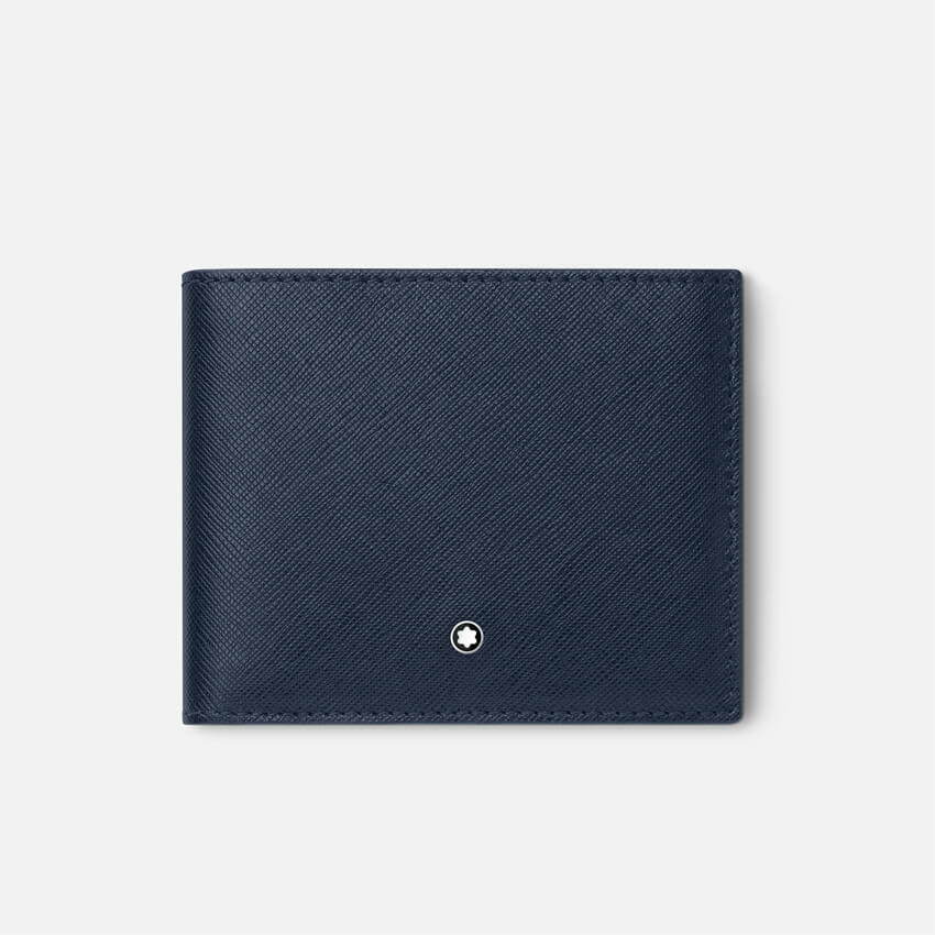 Indigo blue crocodile wallet - Luxury leathergoods