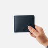 Montblanc Sartorial 6cc Blue Leather Wallet 128585