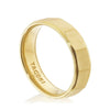 Tacori Geometric Faceted Satin Finish Wedding Band 147-6YS