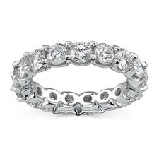 Natalie K 14K White Gold Diamond Eternity Band NK18664-W