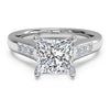 Ritani Solitaire Channel-Set Diamond Band Engagement Ring 1PCZ1193-4539