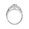 Ritani Modern Three-Stone Diamond Engagement Ring 1RZ1010