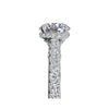 Ritani French-Set Diamond Band Engagement Ring 1RZ1320-4972