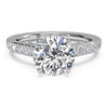 Ritani French-Set Diamond Band Engagement Ring 1RZ1320-4972