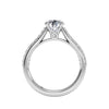 Ritani French-Set Diamond Band Engagement Ring 1RZ2498-4596