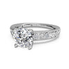 Ritani Grecian Leaf Diamond Band Engagement Ring 1RZ3614-4603