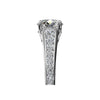 Ritani Lattice Tapered Micropavé Diamond Band Engagement Ring 1RZ4185-4615