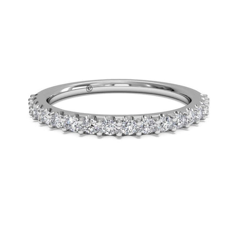 Ritani Women's 18K White Gold French-Set Diamond Ring 21323ARWG