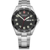 Swiss Army Fieldforce Black Dial Stainless Steel Men's Watch 241849
