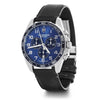 Swiss Army FieldForce Classic Chrono Blue Dial Black Leather Strap Men's Watch 241929