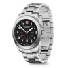Swiss Army Heritage Black Dial Stainless Steel Bracelet Men's Watch 241968