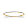 14K Yellow Gold Diamond Bangle Bracelet 24793-Y
