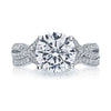 Tacori Ribbon Diamond Engagement Ring 2565RD7