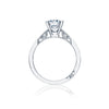 Tacori Platinum Round Solitaire Engagement Ring 2584RD8