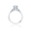 Tacori Hand Engraved Solitaire Diamond Ring 2584RD65