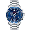 Movado Series 800 42 mm Blue Dial Chronograph Quartz Men's Watch 2600141