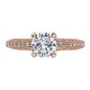 Tacori 18K Rose Gold Round Solitaire Engagement Ring 2616RD65PK
