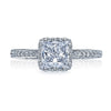 Tacori Princess Bloom Medium Pave Engagement Ring 2620PRMDP