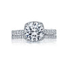 Tacori Platinum Large Pave Diamond Engagement Ring 2620RDLGP