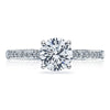 Tacori Platinum Round Solitaire Engagement Ring 2638RDP75