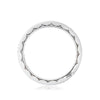 Tacori Sculpted Crescent Platinum Eternity Wedding Band 2649-15B