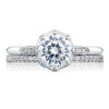 Tacori Platinum Round Solitaire Engagement Ring 2653RD8