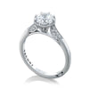 Tacori Platinum Round Solitaire Engagement Ring 2653RD8