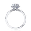 Tacori Platinum 1/2 Way Round Bloom Engagement Ring 267615RD75