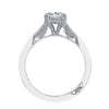 Tacori 18K White Gold Oval Solitaire Engagement Ring 2678OV85X65W