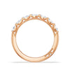 Tacori 18K Rose Gold Pear Wedding Band 2687B12PK