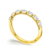 Tacori 18K Yellow Gold 3/4 Way Pear Ladies Wedding Band 2687B34Y