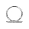 Ritani 18K White Gold Micro-Pave Eternity Diamond Wedding Band 31694AAR