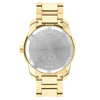 Movado BOLD Verso Yellow Gold IP Gold Tone Dial Men's Watch 3600735
