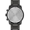 Movado BOLD Verso 44mm Gunmetal Ion-Plated Steel Bracelet Men's Watch 3600743