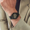 Movado BOLD Verso Black Chronograph Swiss Quartz Men's Watch 3600906