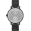 Movado BOLD Evolution Crystal Dial Black Ion-Plated Women's Watch 3600930