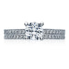 Tacori 18K White Gold Round Solitaire Engagement Ring 41-1.5RD65W